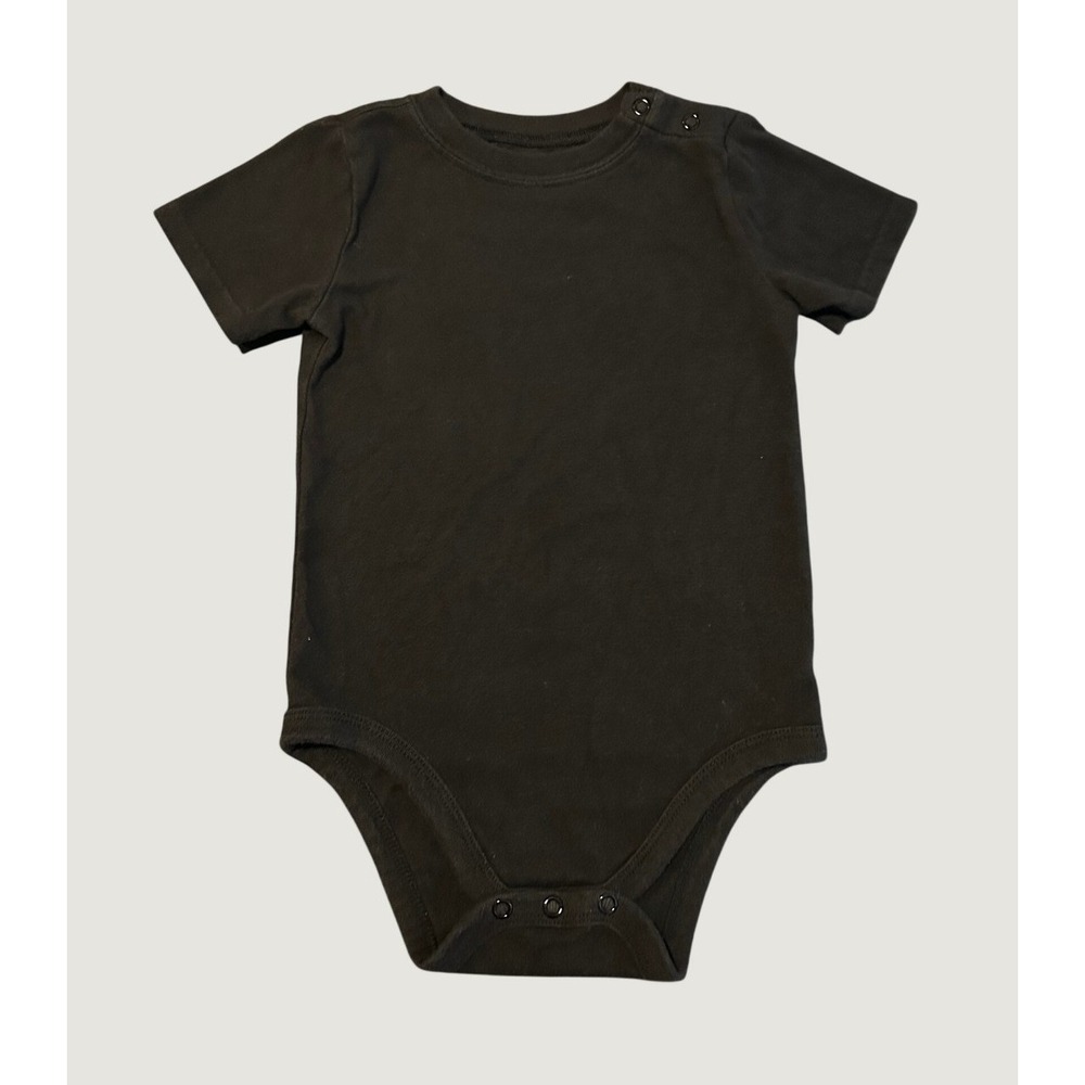 Garanimals Baby Boys Girls Black Short Sleeve Bodysuit 24M GNBF2440110 1530